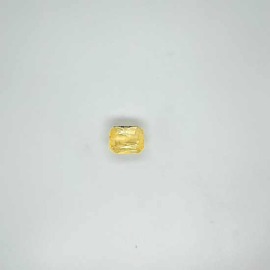 Yellow Sapphire (Pukhraj) 7.62 Ct Good quality Yellow Sapphire (Pukhraj) 7.62 Ct Good quality